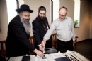 I had my letter written in the Chabad of Newton Centre's Torah at Gann Academy